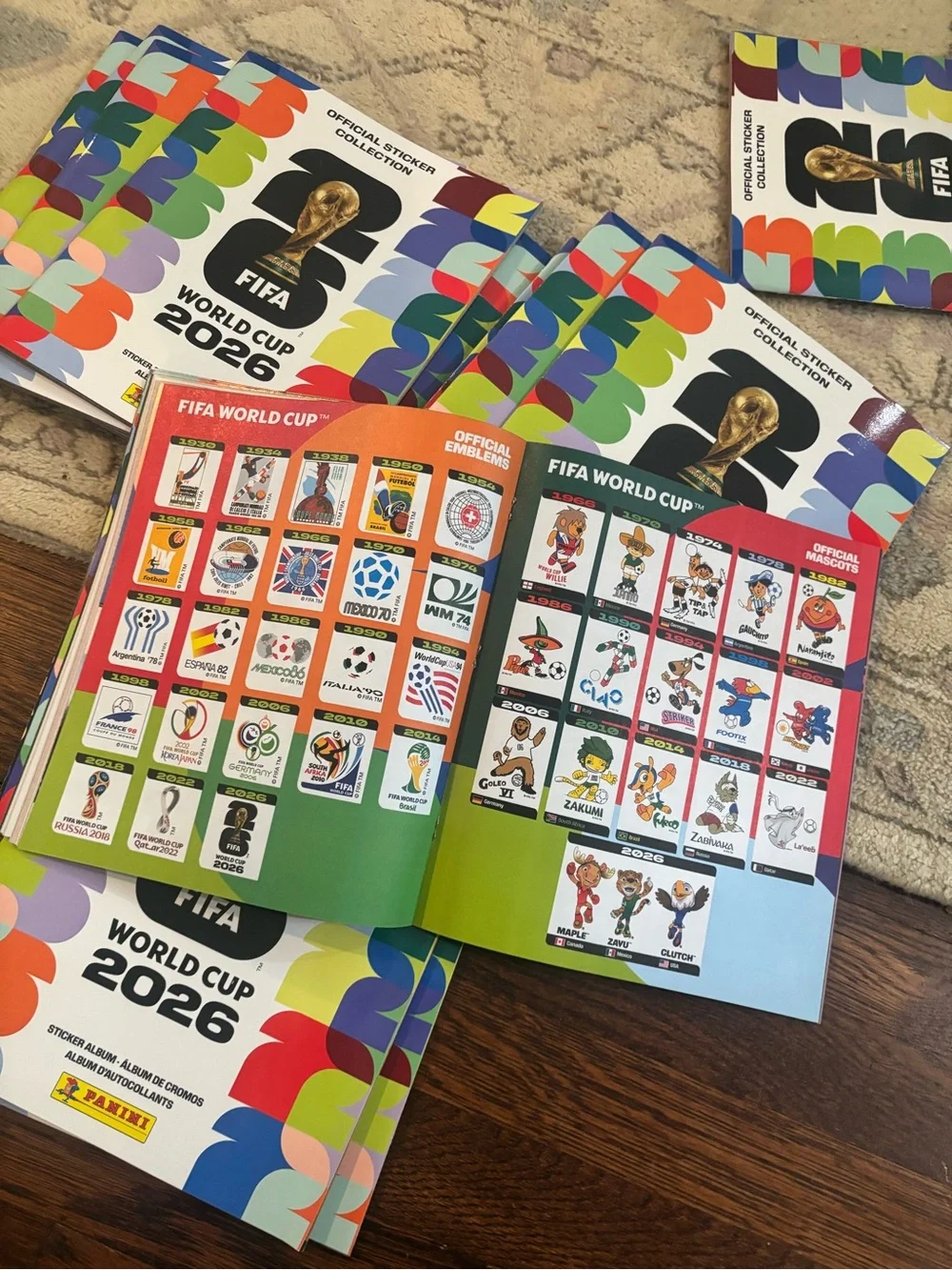 Panini official sticker